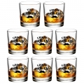 GroomBrideGifts Groomsmen Gifts Set of 8, Old Fashioned Whiskey Glasses, Bachelor Party Favors Decorations Groosman Accessories,11oz Scotch Bourbon Glasses Whiskey Tumblers, Team Groom Supplies